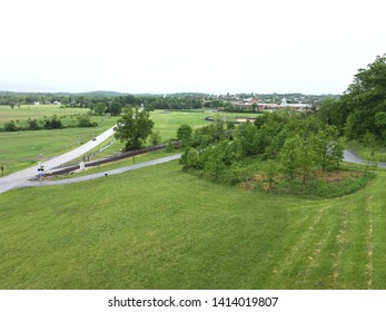 Gettysburg Battlefield And Gettysburg College