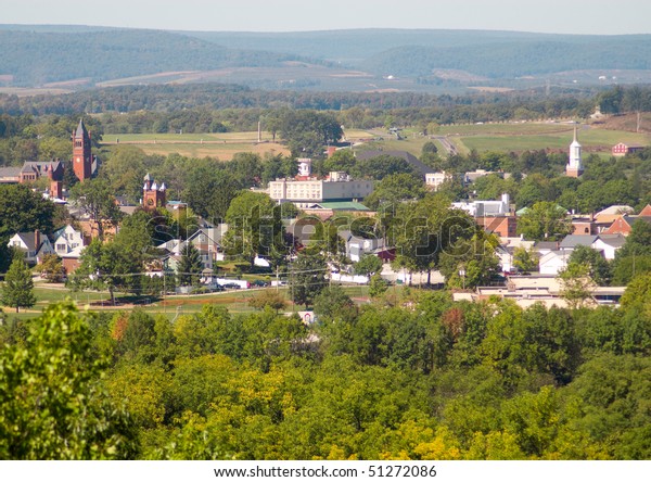 Gettysburg Skyline Stock Photo (Edit Now) 51272086