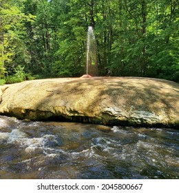 Geyser In Saratoga Spa State Park