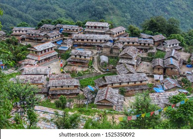 Ghandruk Is A Town And Village Development Committee In Kaski District In The Gandaki Zone Of Northern-central Nepal