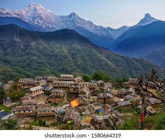 Ghandruk Is A Town And Village Development Committee In Kaski District In The Gandaki Zone Of Northern-central Nepal. It's Beauty Is Mesmerizing.