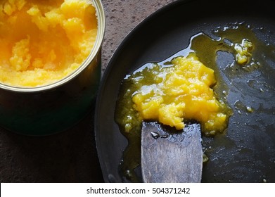 Ghee. Indian Clarified Butter.