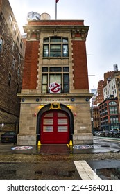 Ghost Busters Building, New York, NY,USA,  Active Fire Station,11,3,2022