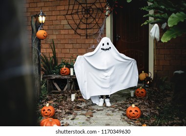 Ghost Costume For Halloween Party