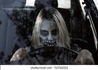 Ghost Driving A Car