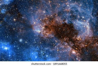 Ghost Galaxy - Elements of this Image Furnished By Nasa