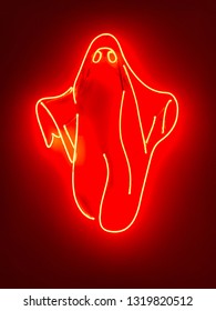 Ghost Neon Lighting; Halloween