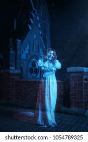 Ghost in night