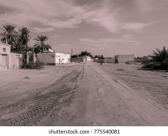 Ghost town. Arabian Peninsula. Al Jazirah Al Hamra. United Arab Emirates