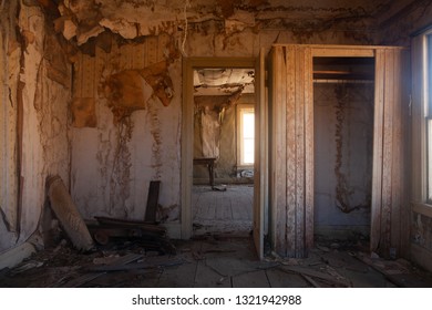 Ghost town house interior - Shutterstock ID 1321942988