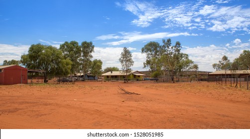 Ghost Village In The Middle Of The Desert - Aboriginal Village On Australian Outback