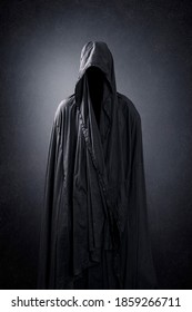 Ghostly figure in the dark - Shutterstock ID 1859266711
