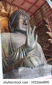 Giant Bronze Buddha In Japan