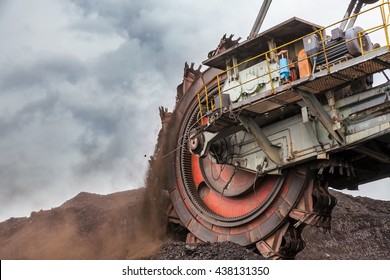 Giant Bucket Wheel Excavator