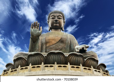 Giant Buddha. Hong Kong