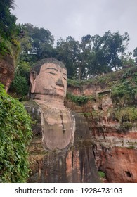 Giant Buddha In Leshan, China