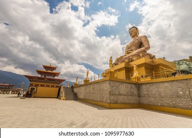 Giant Buddha In Thimpu Bhutan