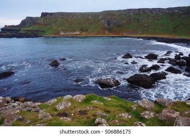 Giant Causeway Hexagonal Interlocking Basalt Column Stock Photo (Edit ...