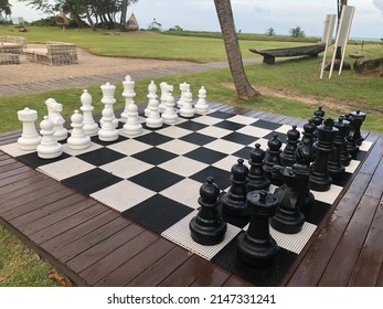 Giant Chess In The Park