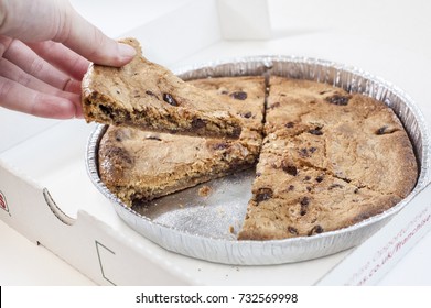 Giant Cookie Pizza Slice