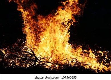 Giant fire