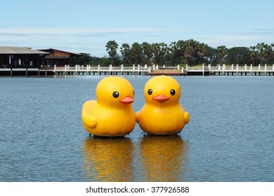 Giant Inflatable Rubber Duck.