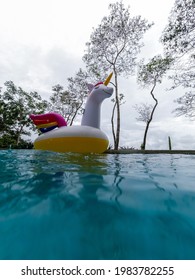 Giant Inflatable Unicorn Pool Float Floatie Ride