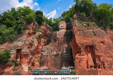 The Giant Leshan Buddha, in the southern part of Sichuan, China, near the city of Leshan, is the biggest and tallest stone Buddha statue in the world