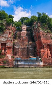 The Giant Leshan Buddha, in the southern part of Sichuan, China, near the city of Leshan, is the biggest and tallest stone Buddha statue in the world