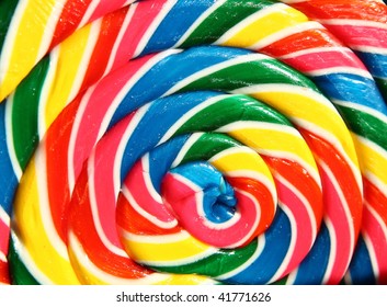 Giant Lollipop With Beautiful Colors