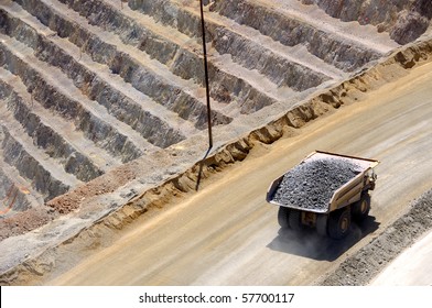 Giant Ore Truck at  Copper Mine