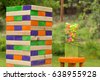 giant stack of blocks