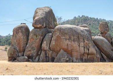 Giant Rocks In Tapalpa Jalisco.