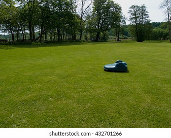 Giant Size Industrial Robotic Lawn Mower Stock Photo 432701266 ...