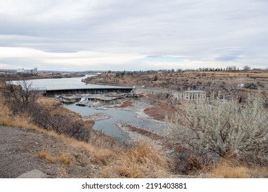 Giant Springs State Park In The City Of Great Falls, Montana.