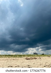 Giant Storm Cloud Rolls In Over Salisbury Beach