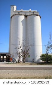 Giant White Grain Silos Made Concrete Stock Photo 1855032733 | Shutterstock