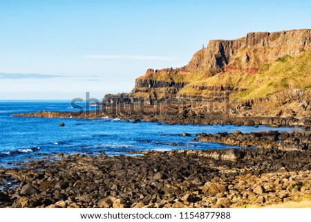 Similar – Sonnenuntergang am Giant s Causeway