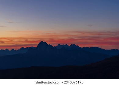 Giau Pass (Passo Giau), Dolomites Alps, South Tyrol, Italy