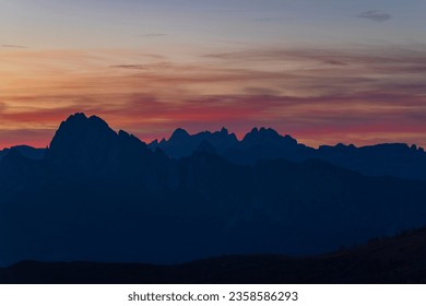 Giau Pass (Passo Giau), Dolomites Alps, South Tyrol, Italy
