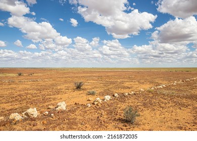 Gibber Plains In The Australian Outback