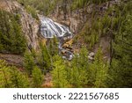 Gibbon Falls, Yellowstone National Park, Wyoming