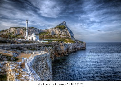 Gibraltar as Seen from Europa Point - Powered by Shutterstock