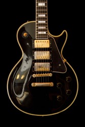 Gibson Les Paul From The Late 50's With Three Humbuckers Well Worn In.