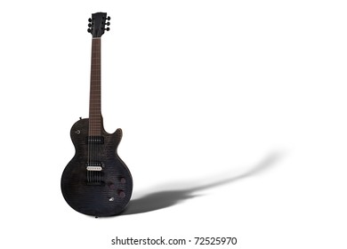 Gibson Les Paul on White Background