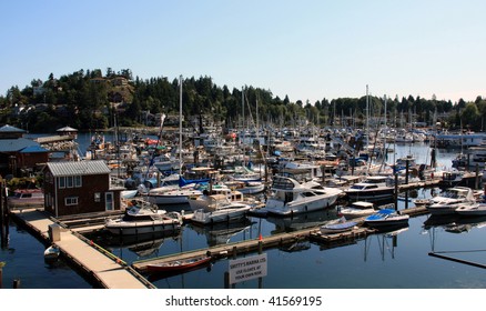 Gibsons Harbour Sunshine Coast British Columbia