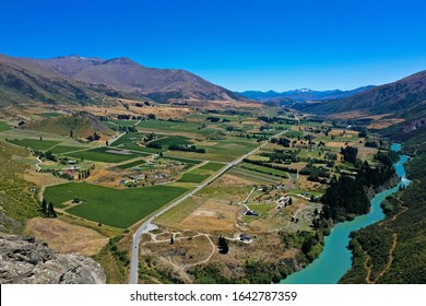 Gibston Wine Region In Central Otago