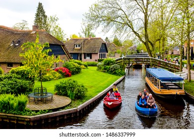 Giethoorn Netherlands April 28 2019 Beautiful Stock Photo 1486337999 ...