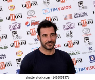 Giffoni Valle Piana, Sa, Italy - July 24, 2019 : Edoardo Leo At Giffoni Film Festival 2019 - On July 24, 2019 In Giffoni Valle Piana, Italy.