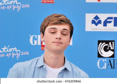 Giffoni Valle Piana, Sa, Italy - July 23, 2016:  Actor Dean Charles Chapman At Giffoni Film Festival 2016 - On July 23, 2016 In Giffoni Valle Piana, Italy   